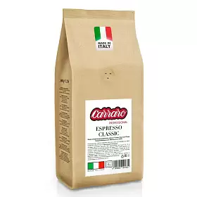 Кофе в зернах Espresso Classic, Carraro, 1 кг
