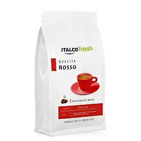 Кофе в зернах Qualita Rosso, Italco, 175 г