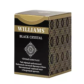 Чай черный Black Crystal Премиум Пеко, Williams, 100 г