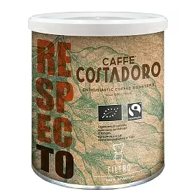 Кофе молотый COSTADORO RESPECTO FILTER 100% ARABICA, ж/б, 250 г