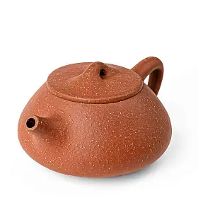 Чайник из исинской глины Шипяо - Каменный Черпак, красный с песком, 230 мл