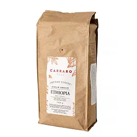 Кофе в зернах Caffe Ethiopia, Carraro, 1 кг