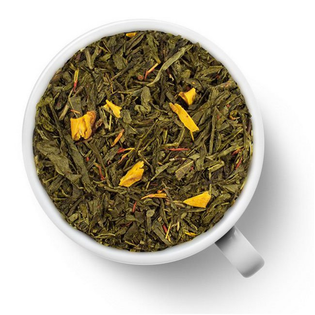 Зеленый ароматизированный чай Манговый коблер