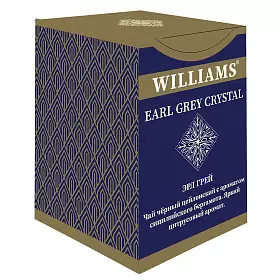 Чай черный Earl Grey Crystal, Williams,100 г