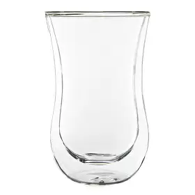 Стеклянный стакан с двойными стенками "Утренняя роса", 250 мл