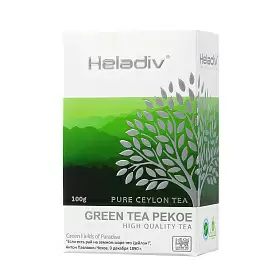 Чай зеленый GREEN TEA, HELADIV, 100 г