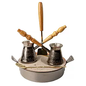 Турецкий набор для приготовления кофе Тет-а-Тет, КО-26003