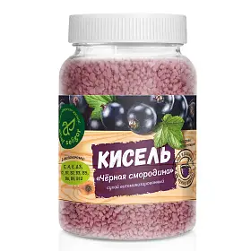 Кисель сухой витаминизированный растворимый "Черная смородина", Altay Seligor, 230 г (уцененный товар)