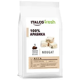 Кофе в зернах ароматизированный Nougat (Нуга), Italco, 375 г