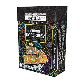 Чай черный Arhan Earl Grey, Greenlands, 100 г