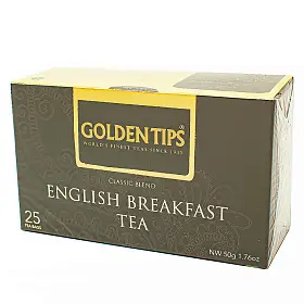 Чай черный Английский завтрак, Golden Tips, в фильтр-пакетах, 25 шт х 2 г