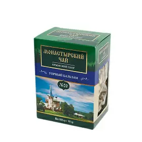 Чай травяной Монастырский №20 Горный бальзам, 100 г