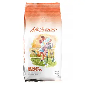 Кофе в зернах Crema Kiswera, Mr.Brown, 1 кг