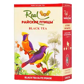 Чай черный PEKOE, Real Райские птицы, 250 г