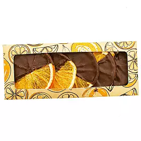 Апельсин в темном шоколаде, 55 г