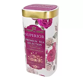 Чай черный цейлонский "Суперион" c суданской розой, Forest of Arden, ж/б, 100 г