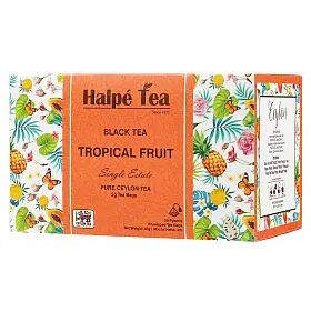 Чай черный Tropical fruit, Halpe Tea, в пирамидках, 20 шт х 2 г