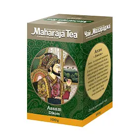 Чай черный Ассам Диком, Махараджа, 100 г (уцененный твоар)