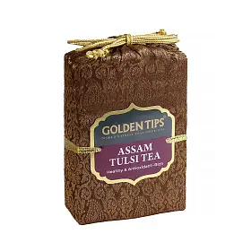 Чай черный Ассам с Тулси, Golden Tips, мешочек, 100 г
