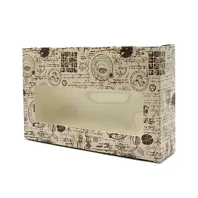Коробка подарочная "Крафт" 25х15х5 см