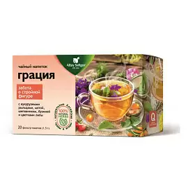 Чайный напиток очищающий Грация, Altay Seligor, 20 фильтр-пакетов