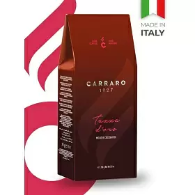 Кофе молотый Carraro Tazza D'Oro, картон, 250 г