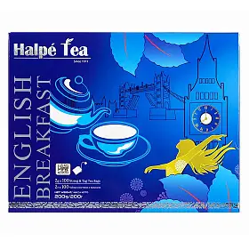 Чай черный English Breakfast, Halpe Tea, в фильтр-пакетах, 100 шт х 2 г
