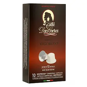 Кофе в капсулах VIGOROSO для кофемашин Nespresso, Don Cortez, 10 шт