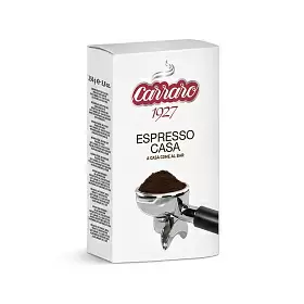 Кофе молотый  Carraro Espresso Casa, 250 г