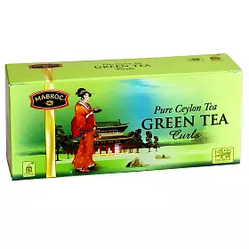 Чай зеленый Зеленые кольца, Mabroc, в фильтр-пакетах, 25 шт х 2 г