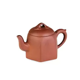 Чайник из исинской глины "Шестигранный", 130 мл