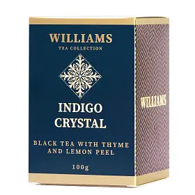Чай черный c чабрецом и цедрой лимона Indigo Crystal, Williams, 100 г