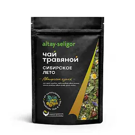 Чай травяной Сибирское лето, Altay Seligor, 50 г