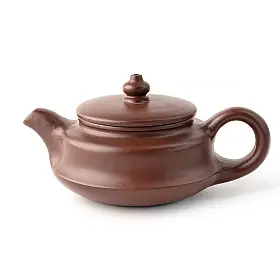 Чайник из исинской глины Бию - Нефрит, коричневый, 160 мл