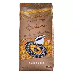 Кофе в зернах Carraro EVALUNA, 1000 г