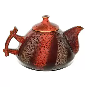 Чайник глиняный "Малиновый щербет", 800 мл