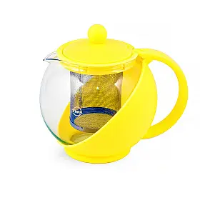 Чайник заварочный ЛИМОН, TimA, желтый, 750 мл