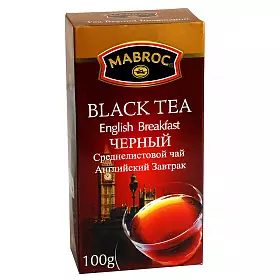 Чай черный Английский завтрак, Mabroc, 100 г