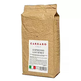 Кофе в зернах Espresso Gourmet, Carraro, 1 кг