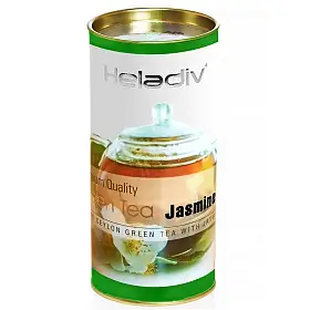 Чай зеленый Jasmine (Жасмин), Heladiv, туба, 100 г