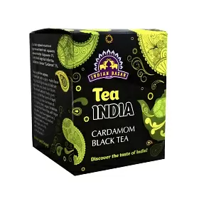 INDIAN BAZAR, Чай черный с кардамоном, 200 г
