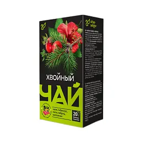 Чай травяной Хвойный, Altay Seligor, в фильтр-пакетах, 20 шт х 1.5 г