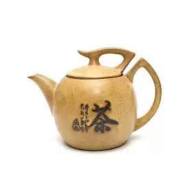 Глиняный заварочный чайник "Иероглиф-2", 240 мл