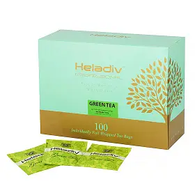 Чай зеленый Professional Line Green, Heladiv, в фильтр-пакетах, 100 шт х 2 г