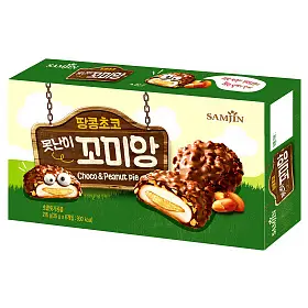 Моти шоколадное с ореховой начинкой (Choco & Peanut Pie), 216 г