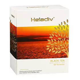 Чай черный STANDARD BLACK, HELADIV, в фильтр-пакетах, 100 шт х 2 г