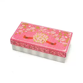 Коробка подарочная "Розочки", 20х10х5,5 см