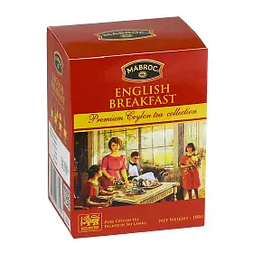 Чай черный Английское чаепитие - Английский завтрак, Mabroc, 100 г