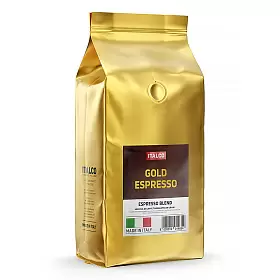 Кофе в зернах Gold Espresso, Italco, 1000 г