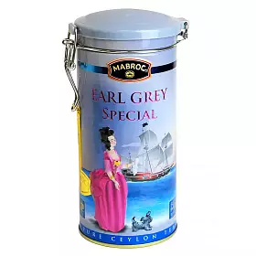 Чай черный Эрл Грей особый, Mabroc, ж/б, 200 г